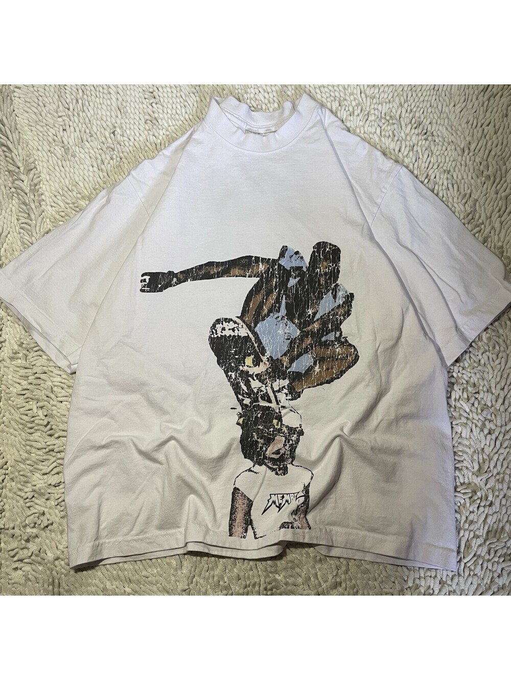 Shaka Wear Mens XL Tshirt Graphic Cropped Good Head Got Me Grinding Max Heavy
